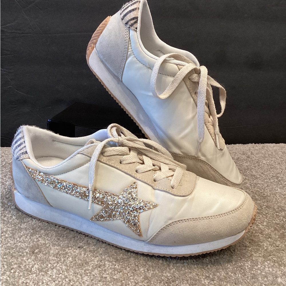 Gypsy Jazz Very G star glitter sneakers size 9